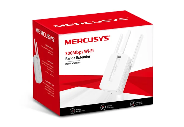 Wireless Extensor Mercusys Mw300re 300mbps - Cod: 4636